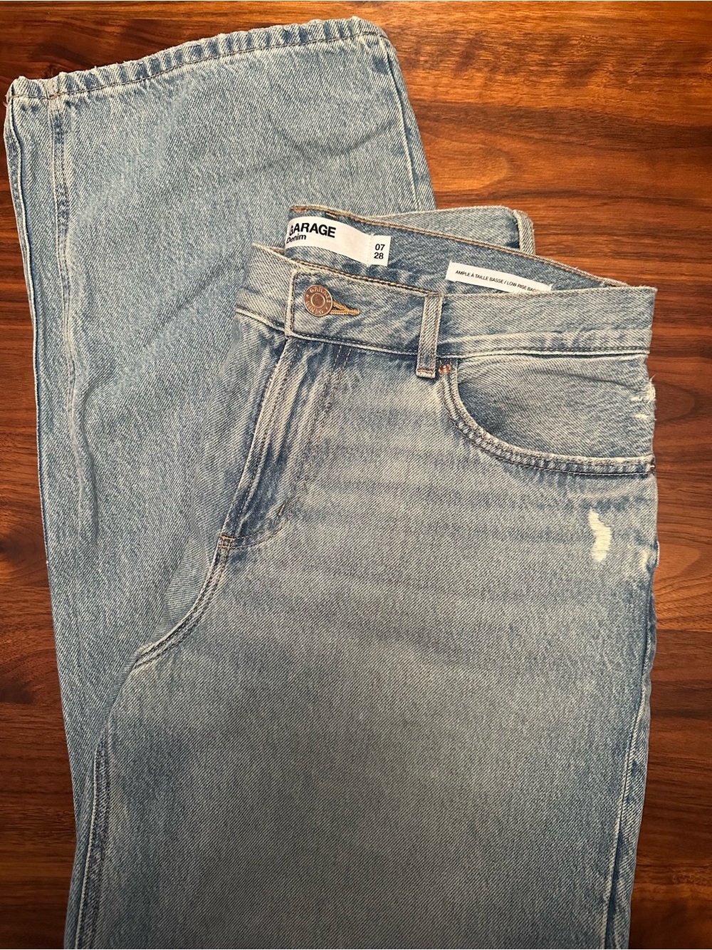 GARAGE Low-rise Baggy Jean (7/28) - Picture 1 of 1